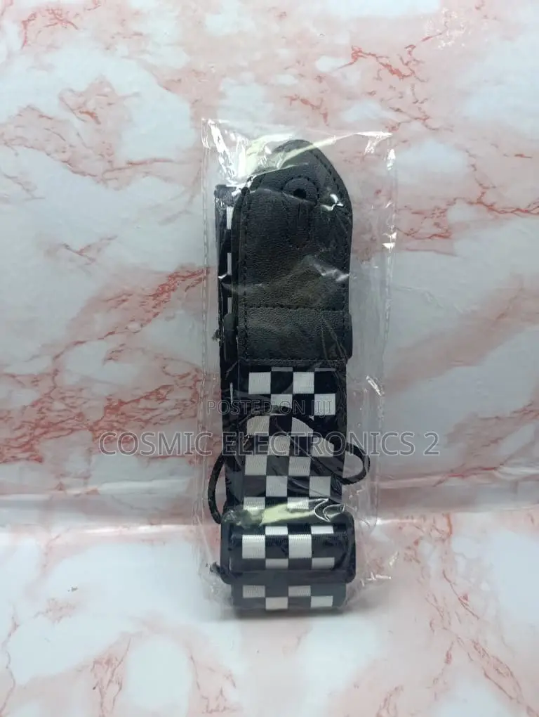 Wide Polyester Guitar Strap for Electric, Acoustic Bass Guitar