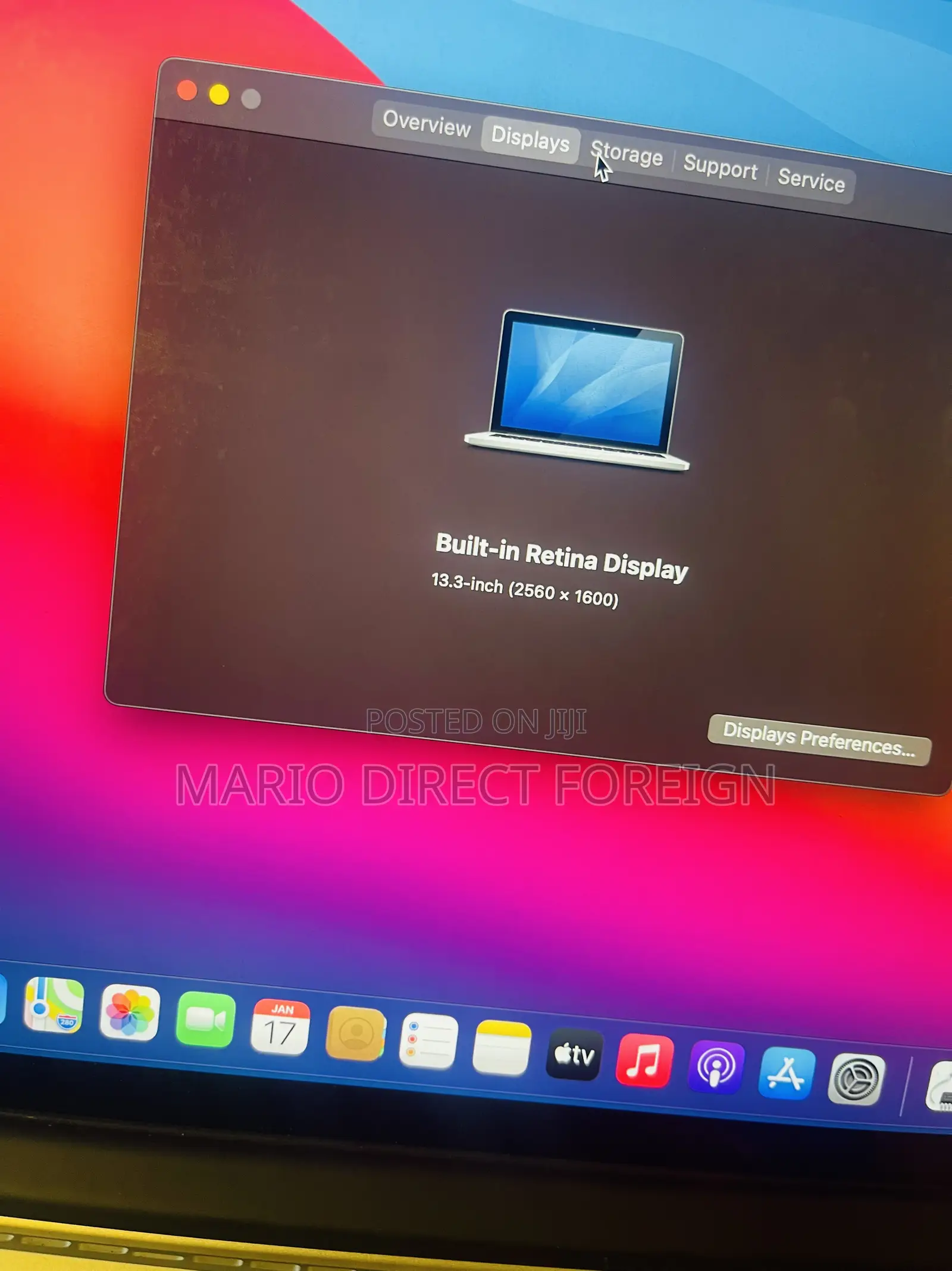 Laptop Apple MacBook Pro 2015 8GB Intel Core i5 SSD 256GB