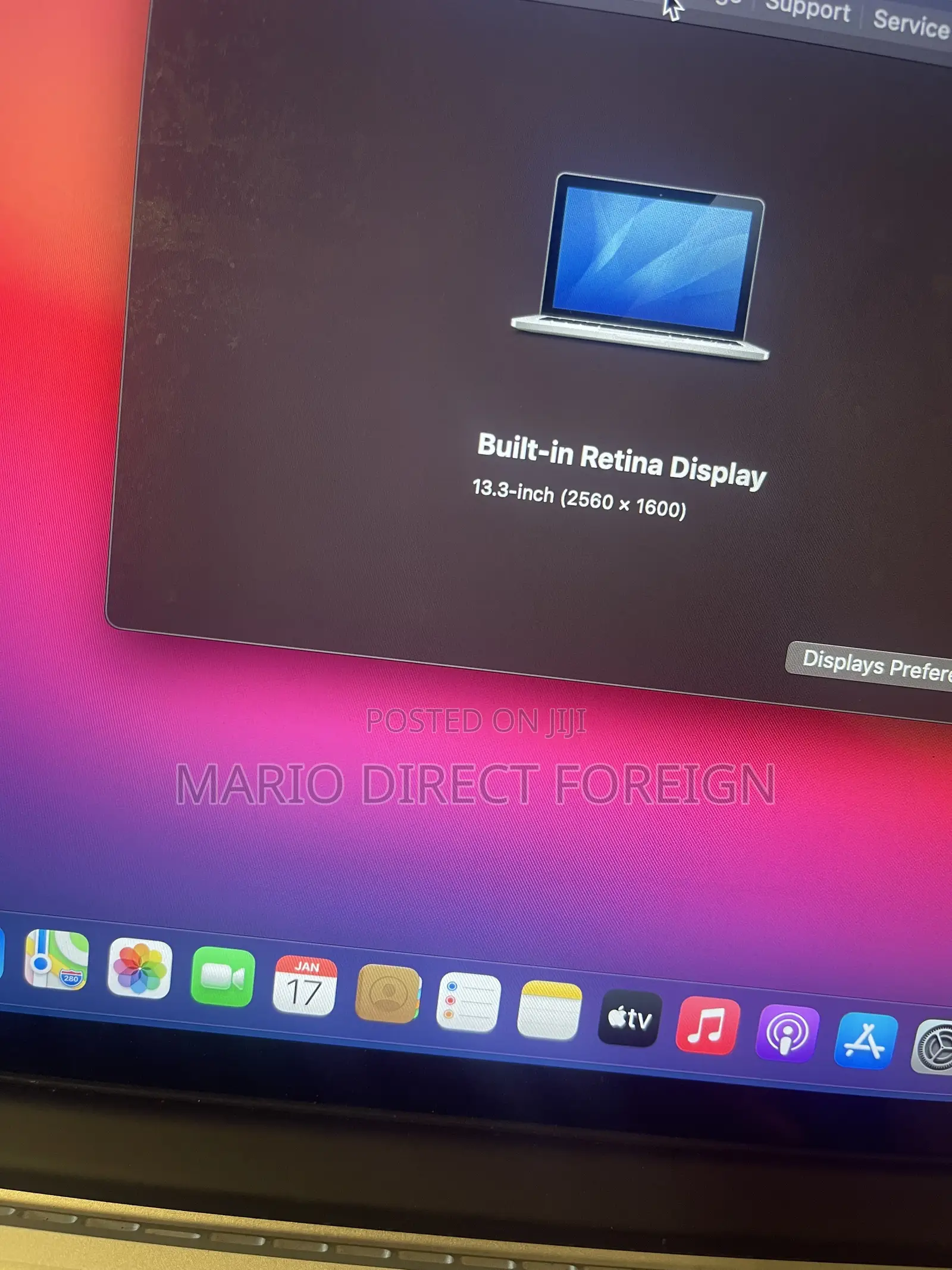 Laptop Apple MacBook Pro 2015 8GB Intel Core i5 SSD 256GB