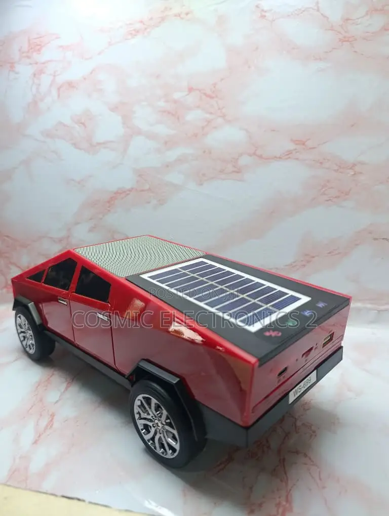 WSTER WS-699 Solar Bluetooth Car Speaker – Wireless Music Speaker