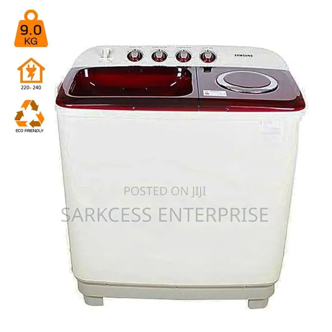 Samsung WT90H3230MG - 9kg - Twin Tub Washing Machine - White