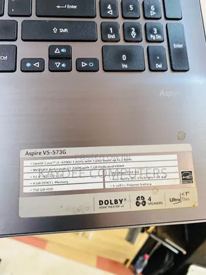 Laptop Acer Aspire V5 8GB Intel Core i7 HDD 750GB