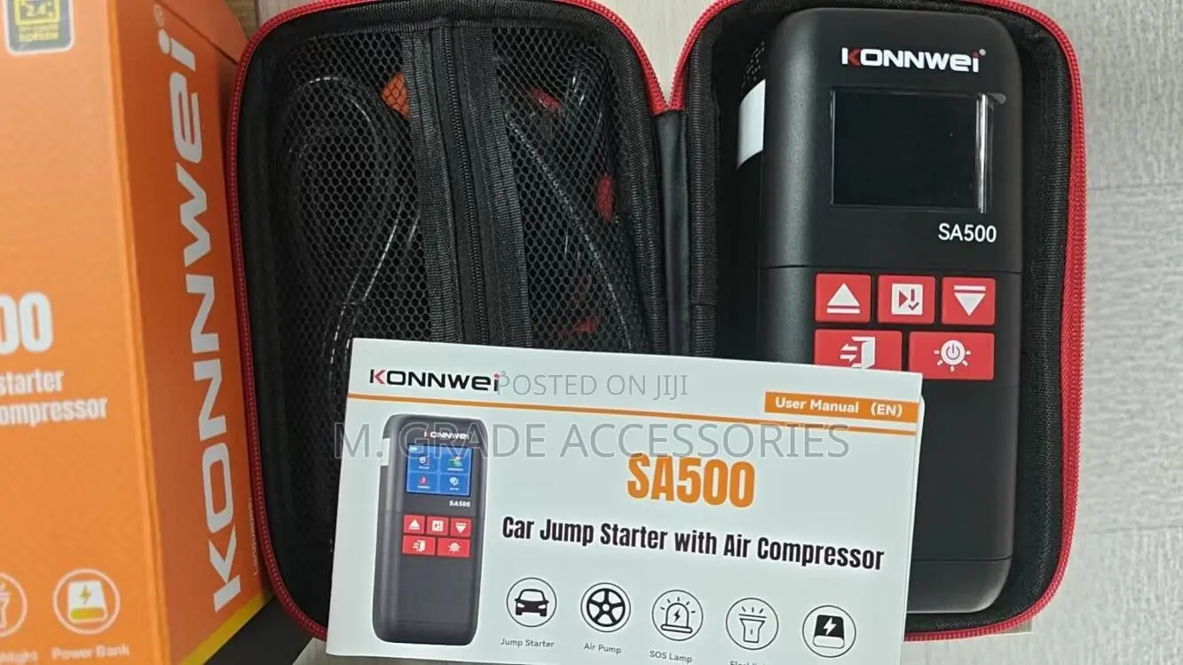 Brand New Konnwei Sa500 Emergency Jumpstarter Power Station