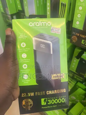Oraimo PowerNova Q31 30000mAh 22.5W Fast Charging Power Bank