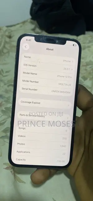 Apple iPhone 12 Pro 256 GB Black
