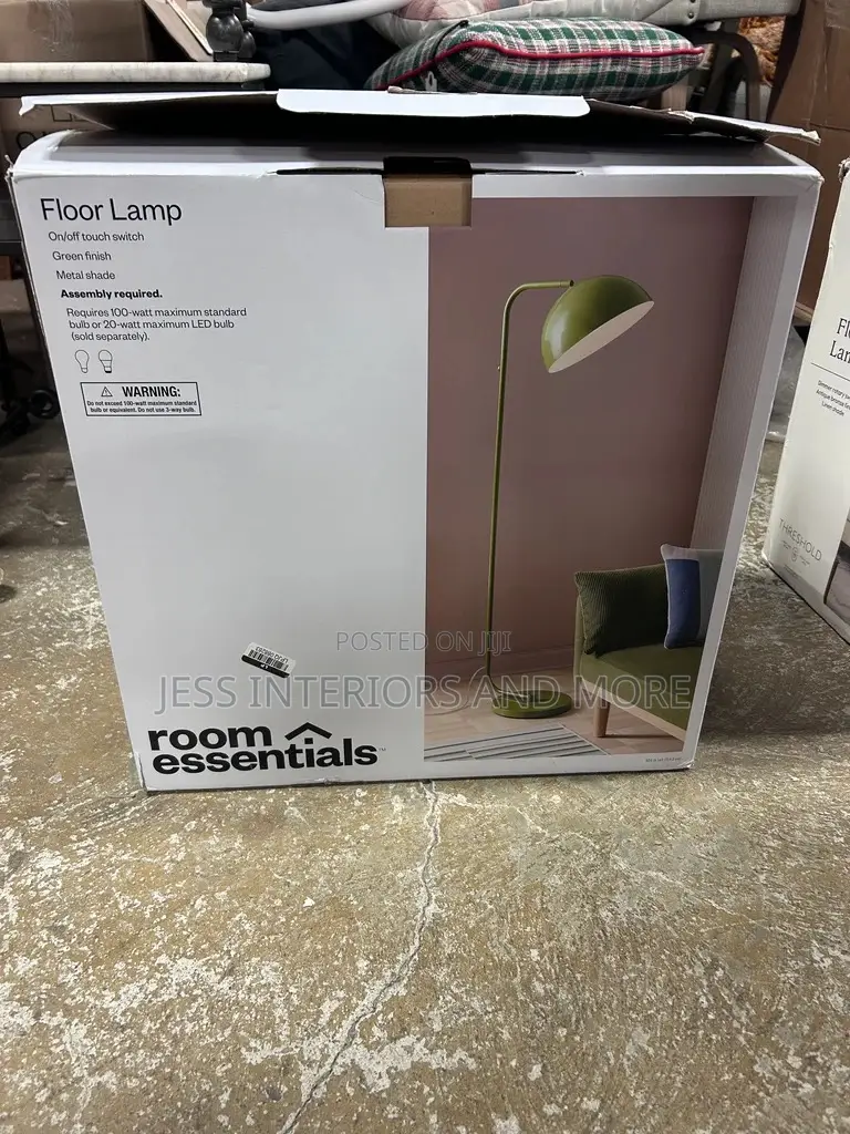 Floor Lamp (Metal Floor Lamp Green)