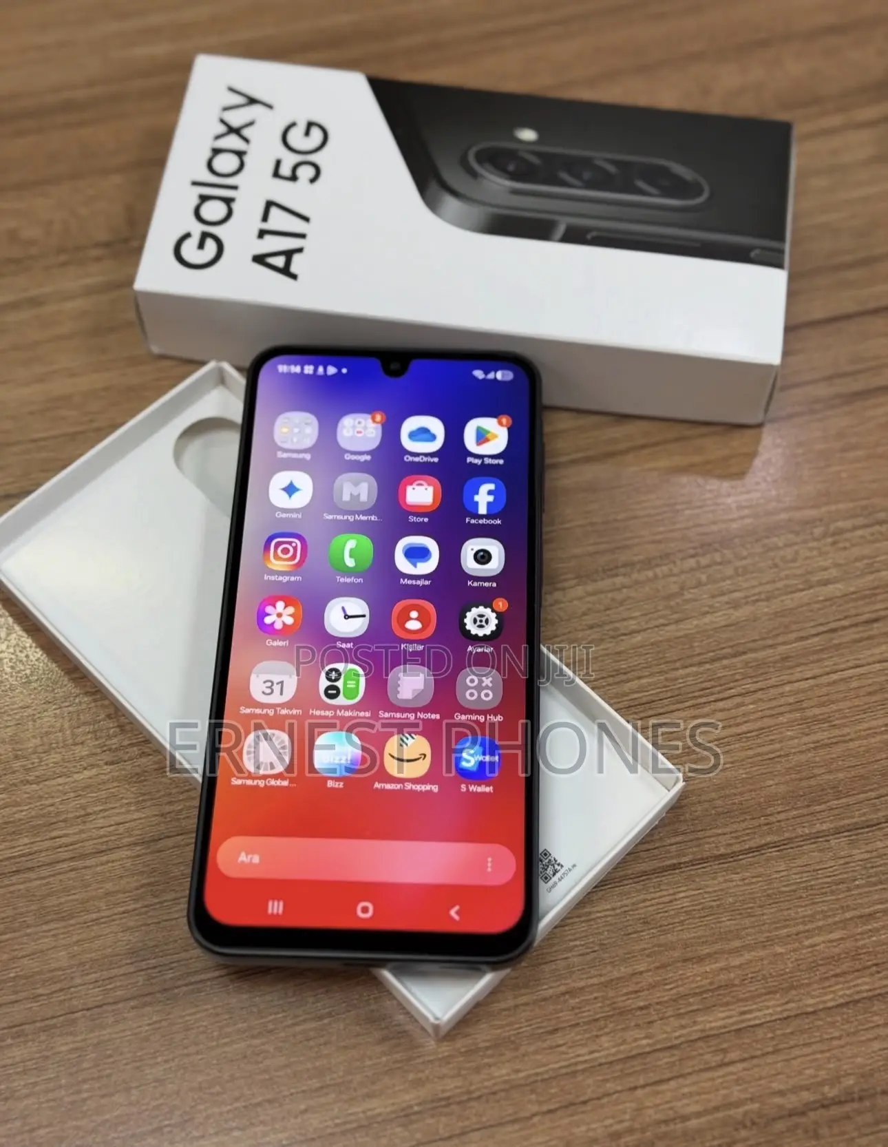 New Samsung Galaxy A17 5G 256 GB Black