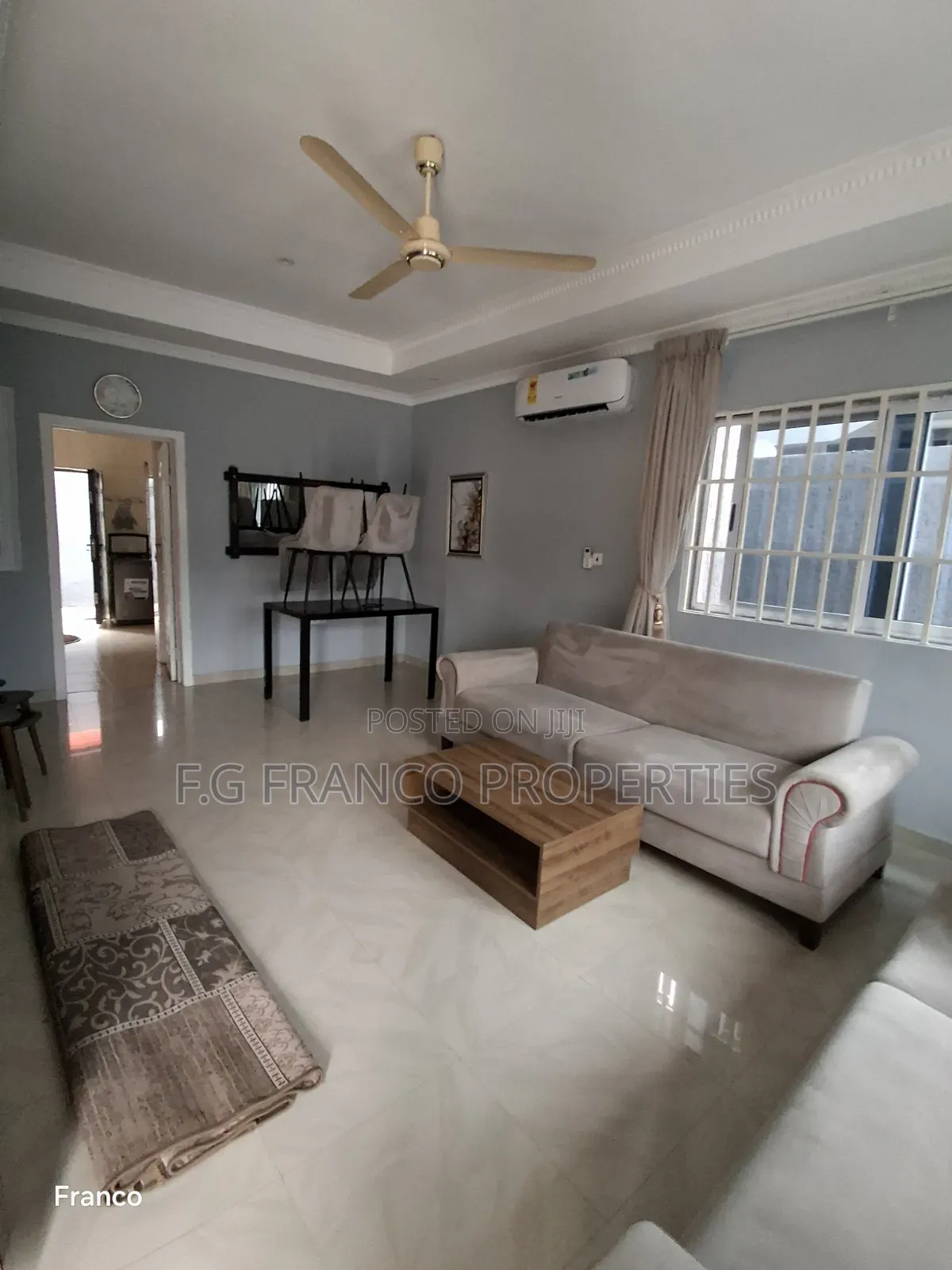 Furnished 2bdrm House in Kg Franco Properties, Baatsona Total for rent