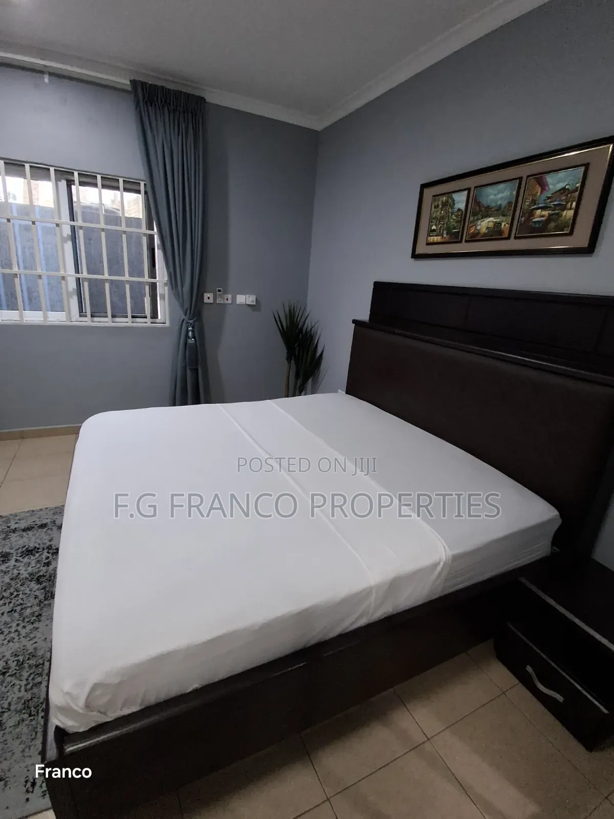 Furnished 2bdrm House in Kg Franco Properties, Baatsona Total for rent
