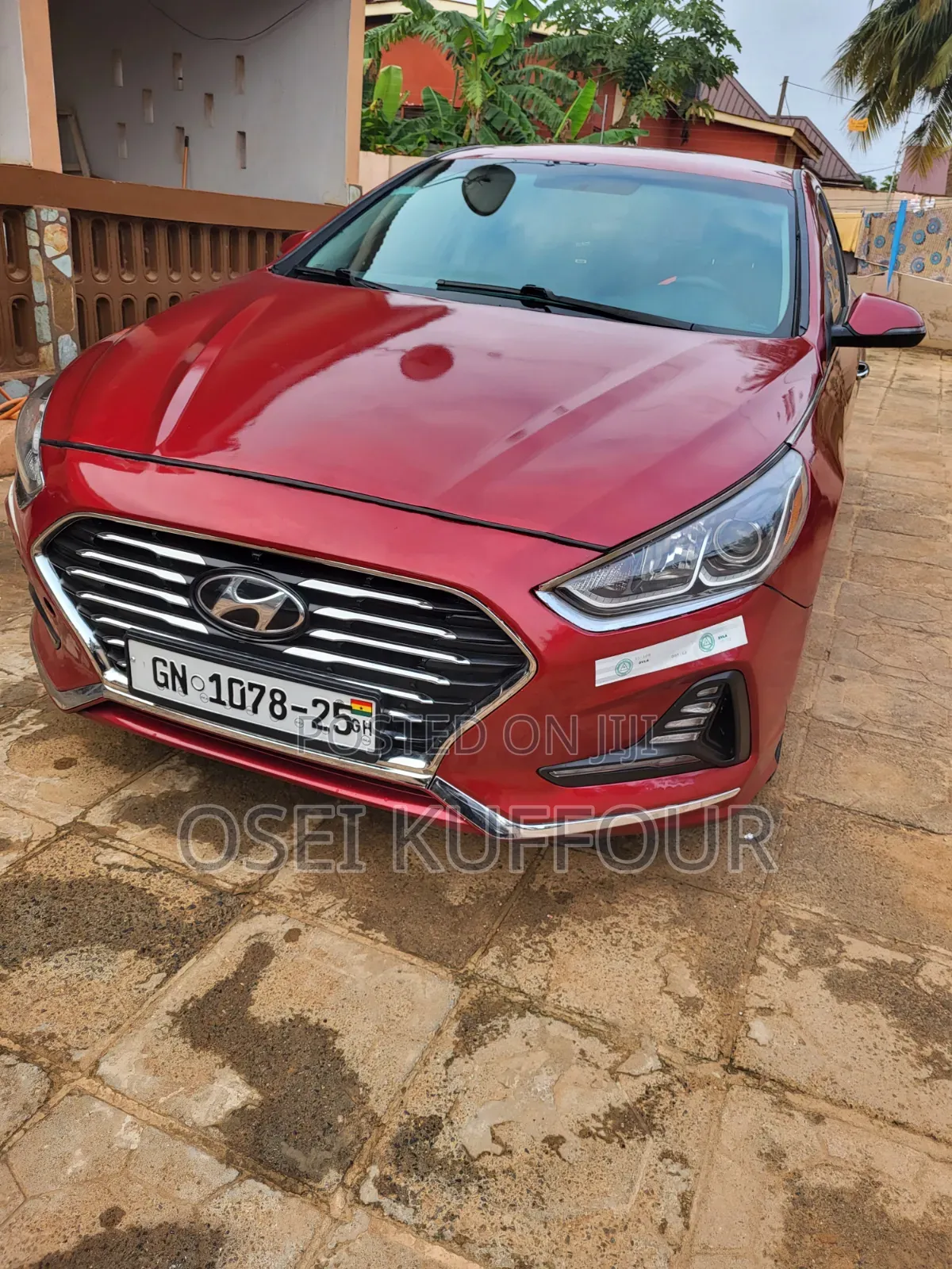 Hyundai Sonata 2018 Red