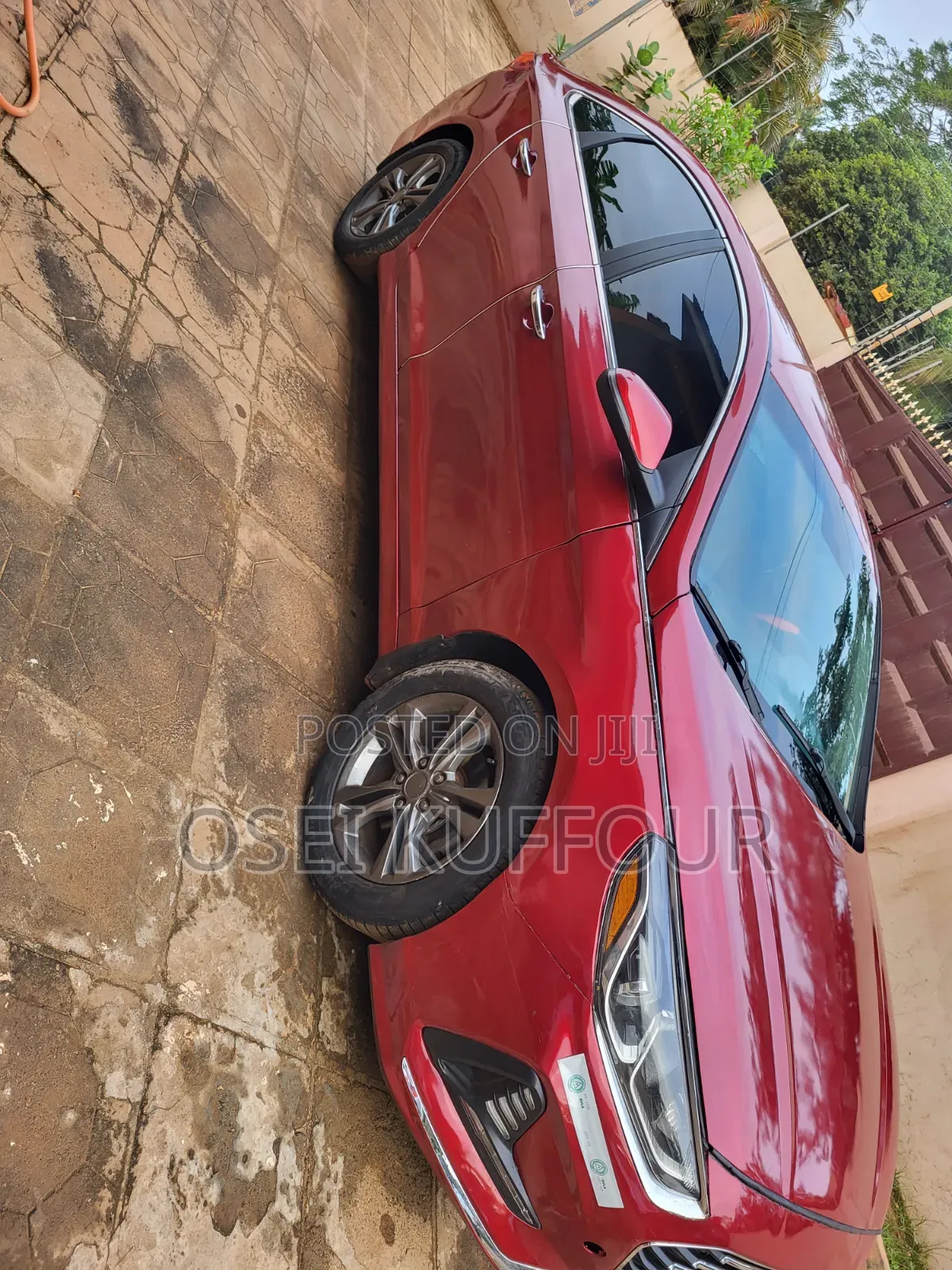 Hyundai Sonata 2018 Red