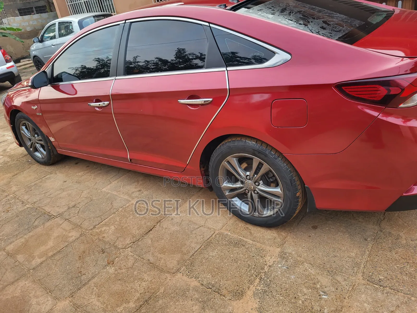 Hyundai Sonata 2018 Red