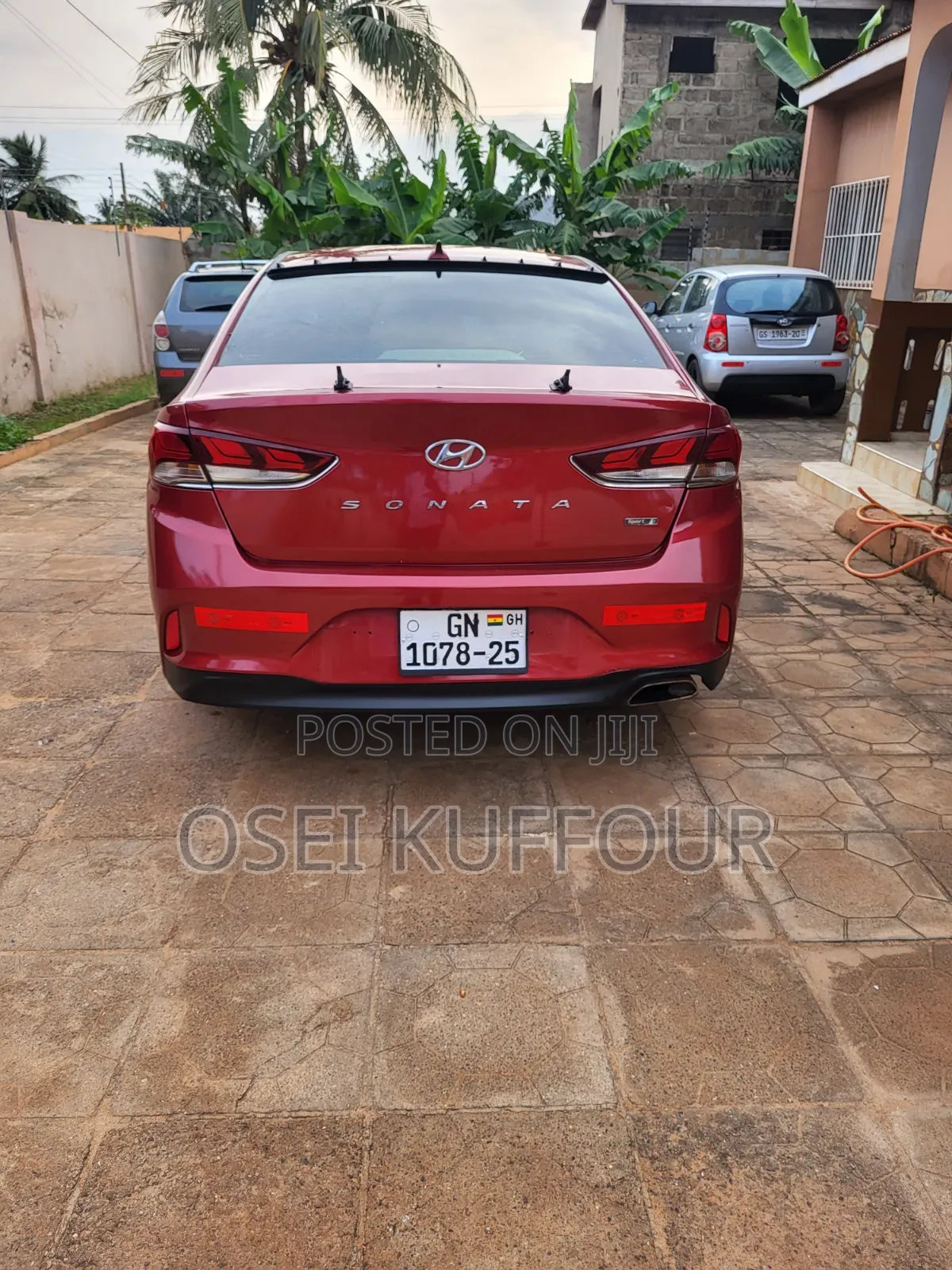 Hyundai Sonata 2018 Red