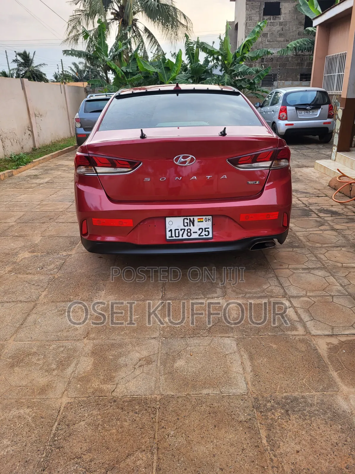 Hyundai Sonata 2018 Red