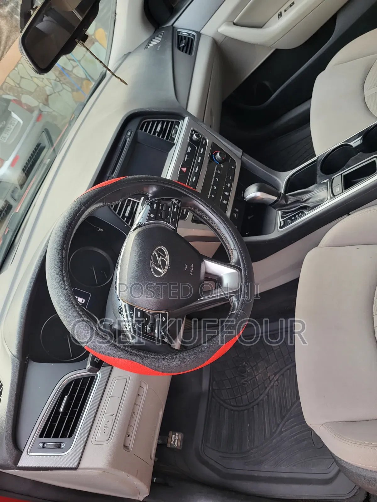 Hyundai Sonata 2018 Red