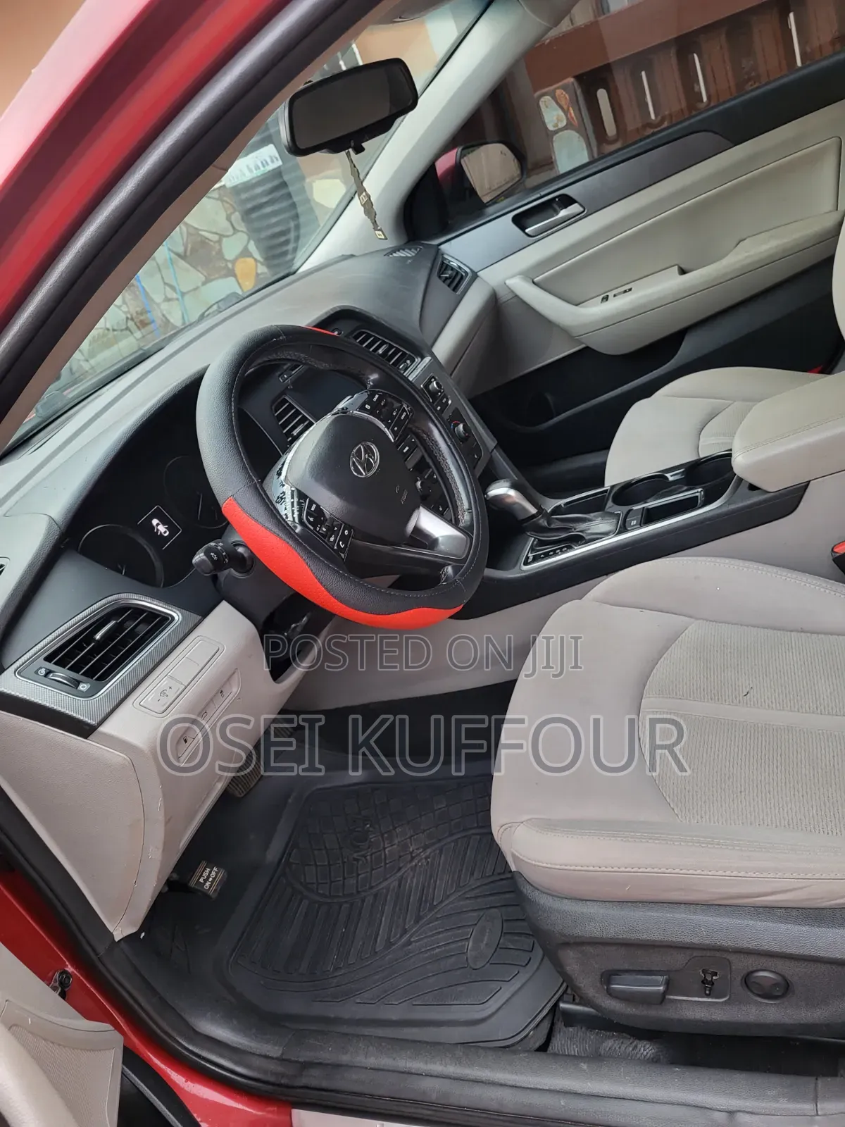 Hyundai Sonata 2018 Red