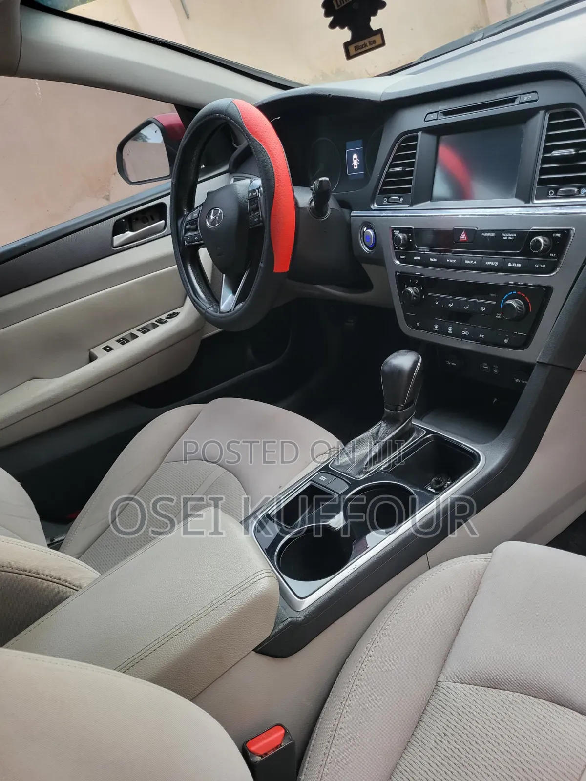 Hyundai Sonata 2018 Red