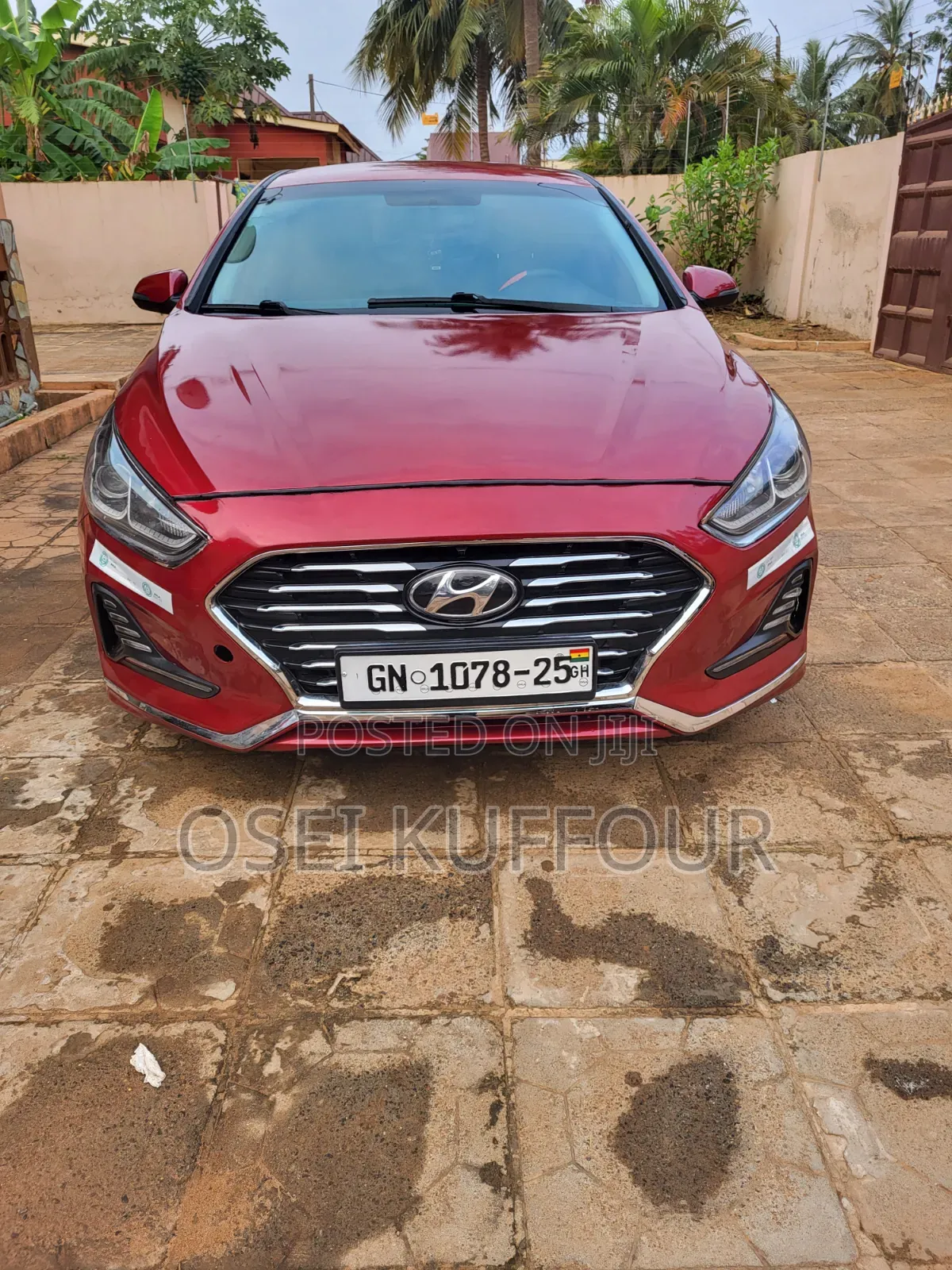 Hyundai Sonata 2018 Red