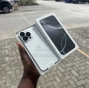 New Apple iPhone 16 Pro Max 256 GB White