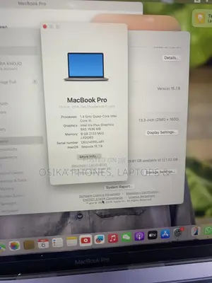 Laptop Apple MacBook Pro 8GB Intel Core i5 SSD 128GB