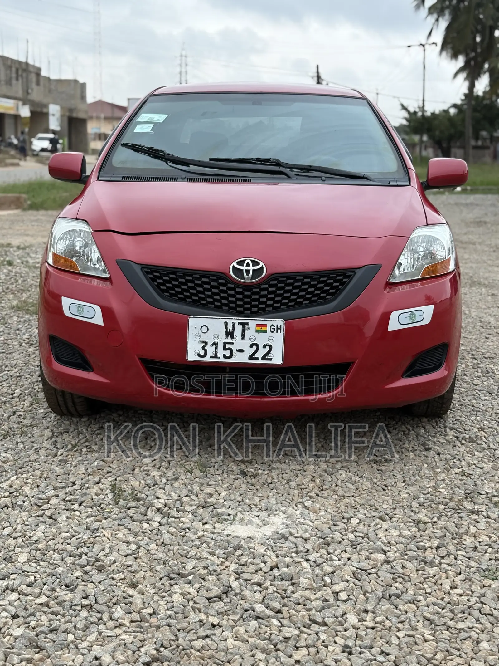 Toyota Yaris 2010 Red
