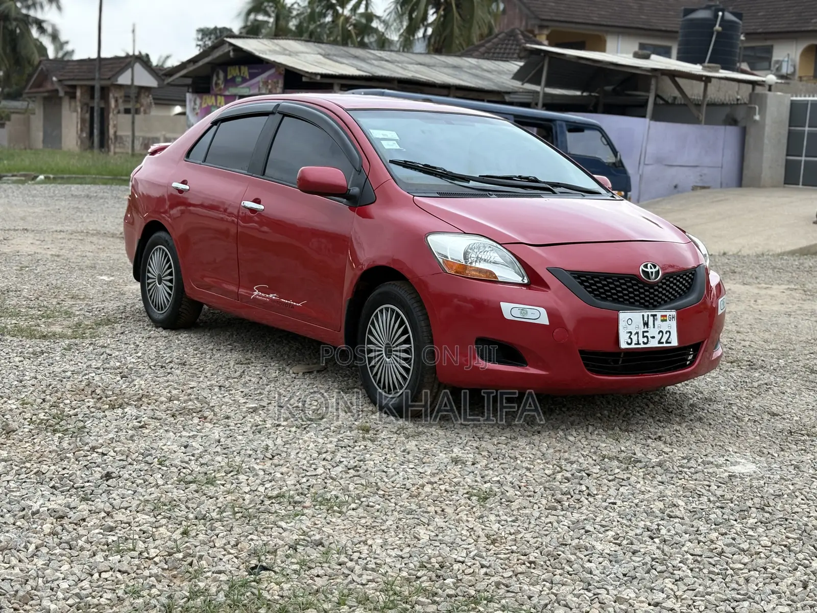 Toyota Yaris 2010 Red