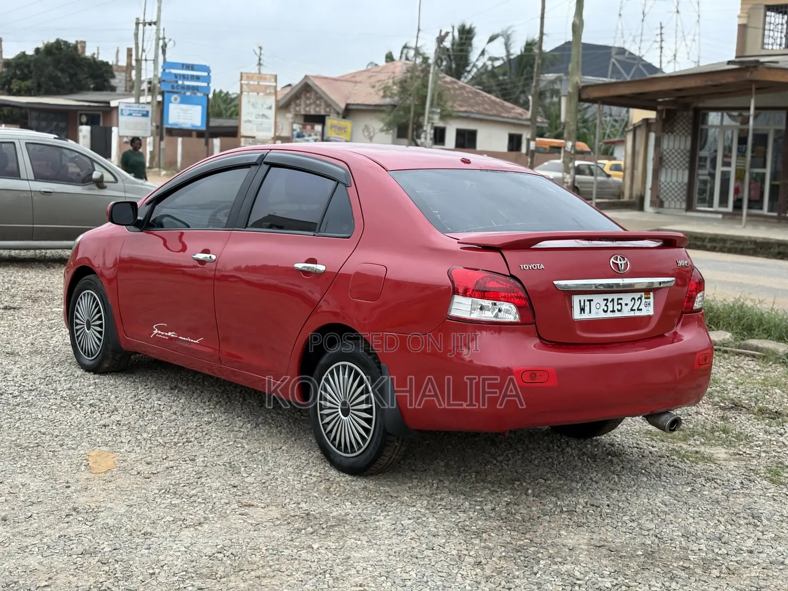 Toyota Yaris 2010 Red