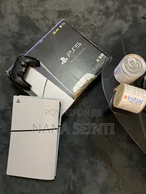 Ps5 Slim Digital With Games and One Controller With Box