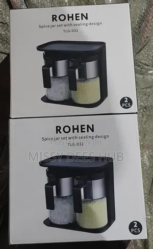 Spice Jar Set With Sealing Design