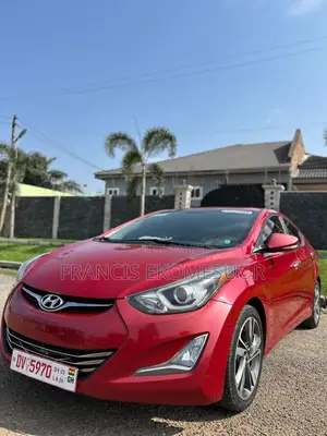 Hyundai Elantra 2015 Red
