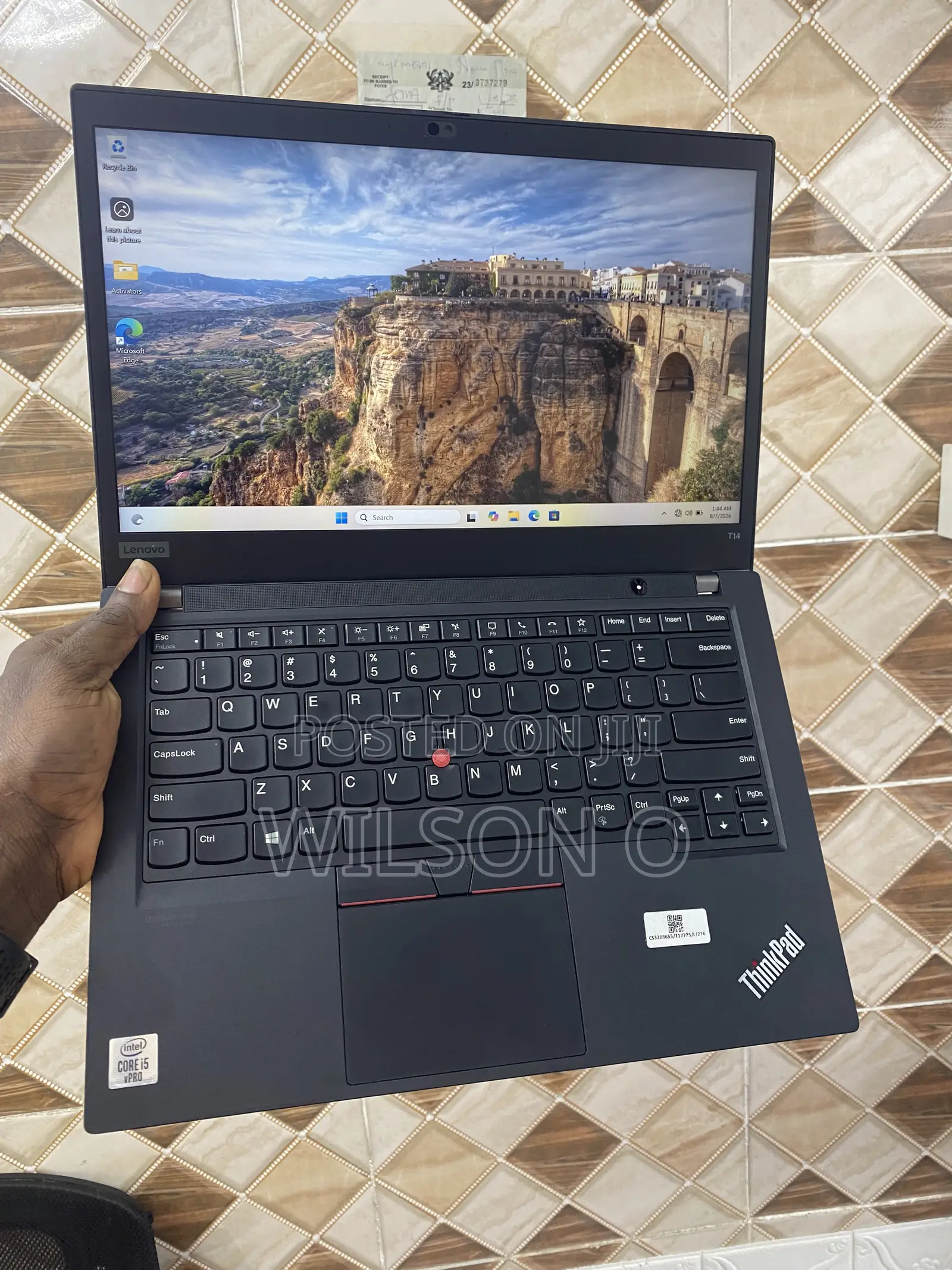 Laptop Lenovo ThinkPad T14 16GB Intel Core i5 SSD 256GB
