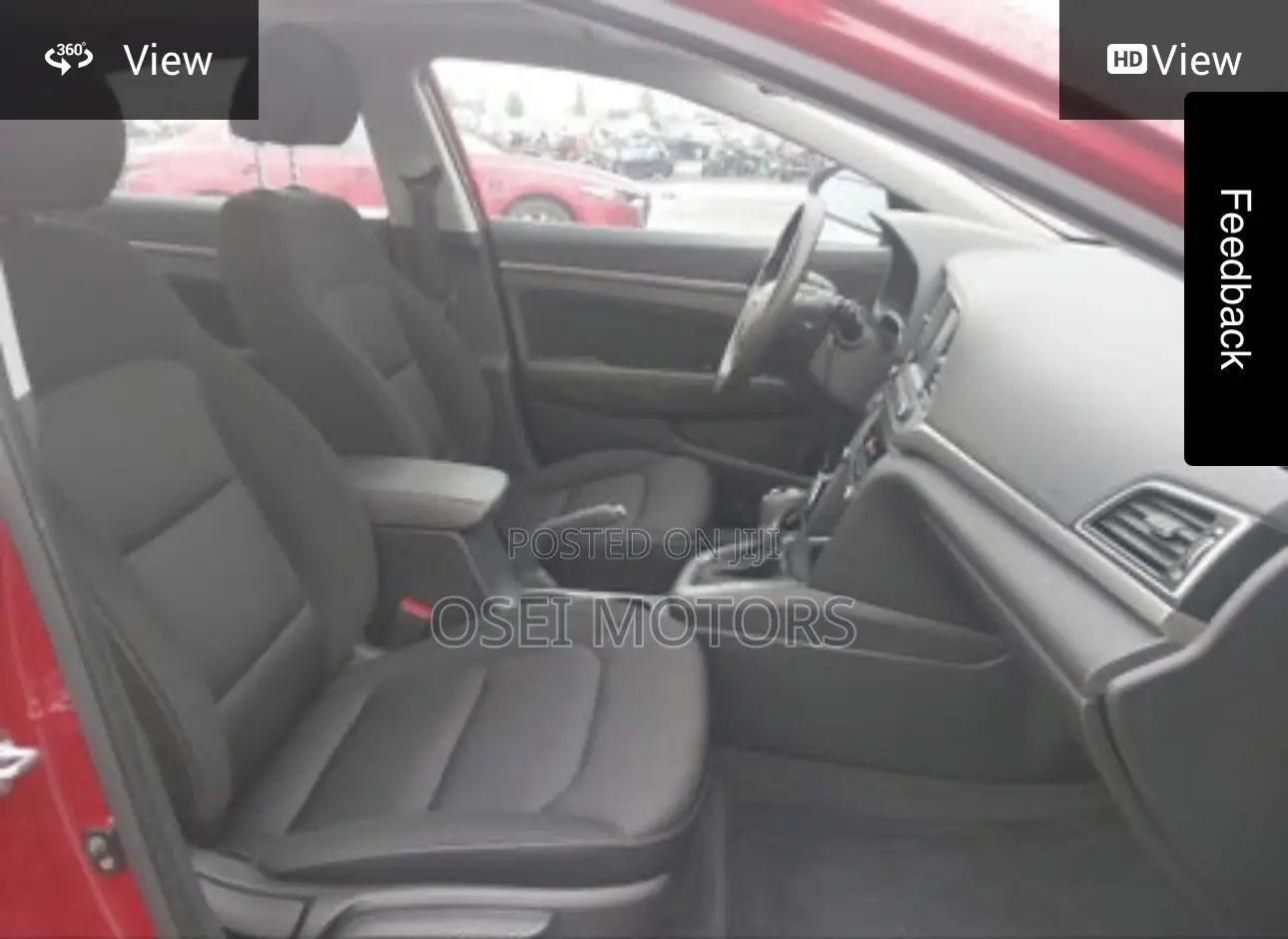Hyundai Elantra Limited Sedan FWD (2.0L 4cyl 6A) 2017 Red