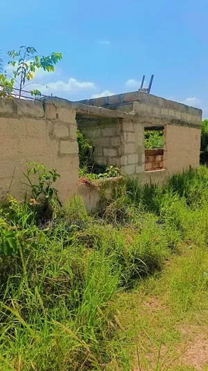 Uncompleted Two Bedrooms on Half Plot. Loc:antoa Krobo