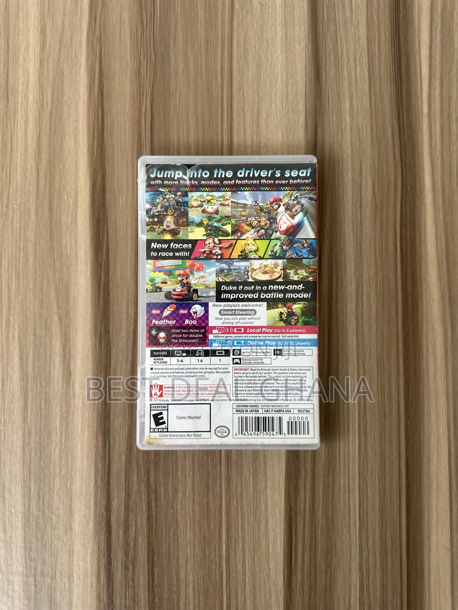Mario Kart 8 Deluxe Nintendo Switch Cartridge