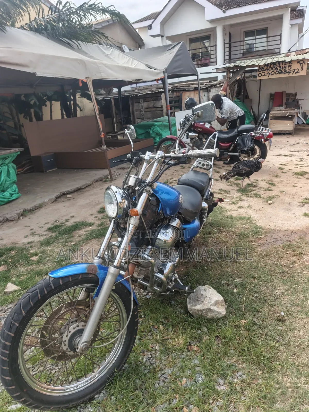 Yamaha Virago 2000 Blue