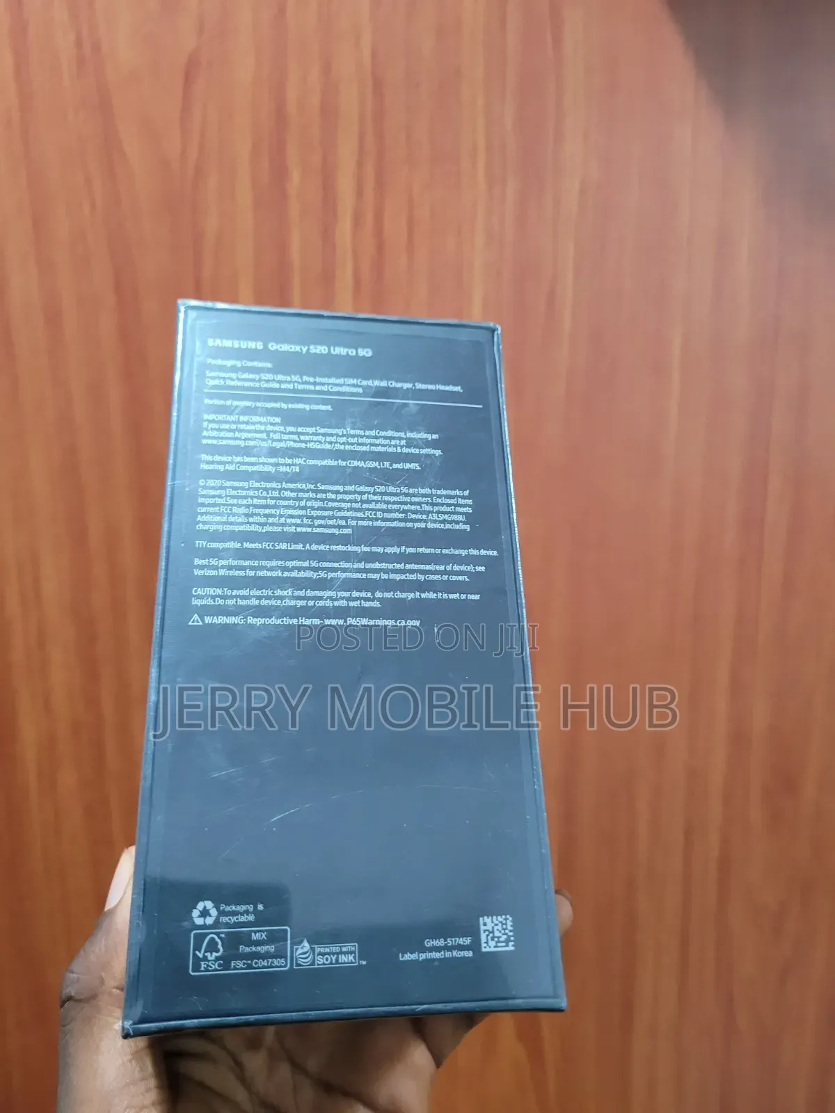 New Samsung Galaxy S20 128 GB