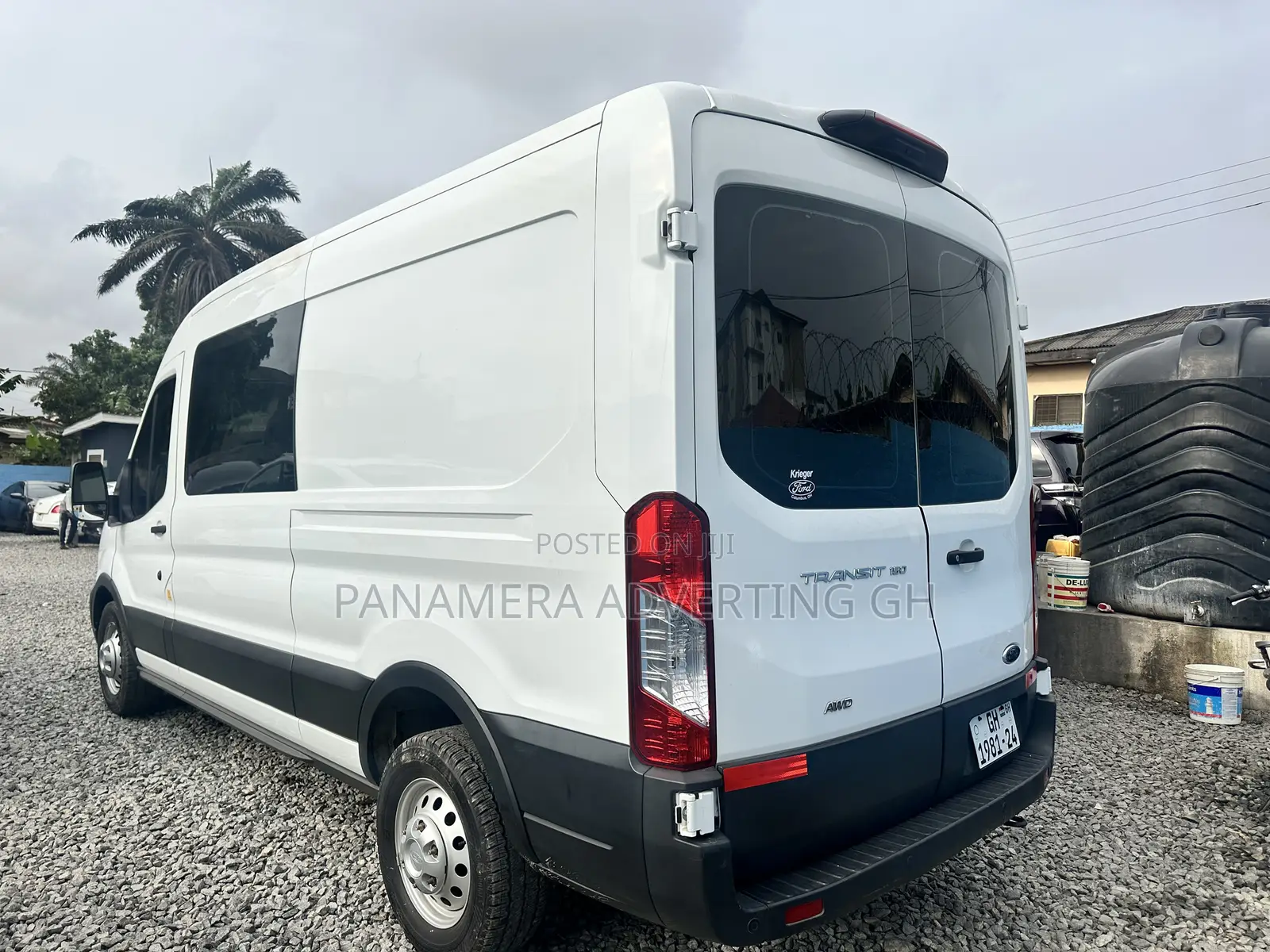 Ford Transit Cargo Van 150 Medium Roof Van AWD w/148" WB 2024 White