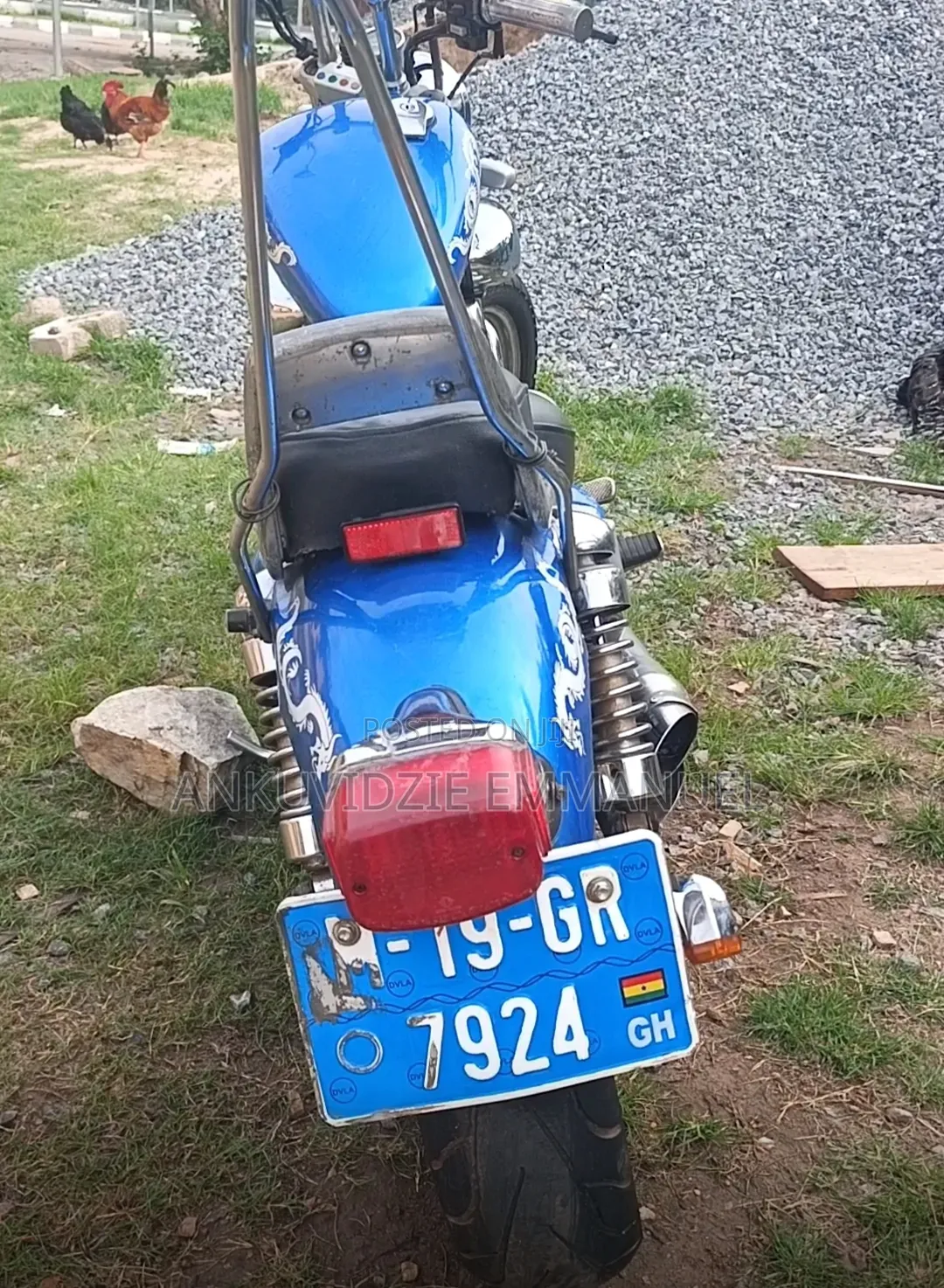 Yamaha Virago 2000 Blue