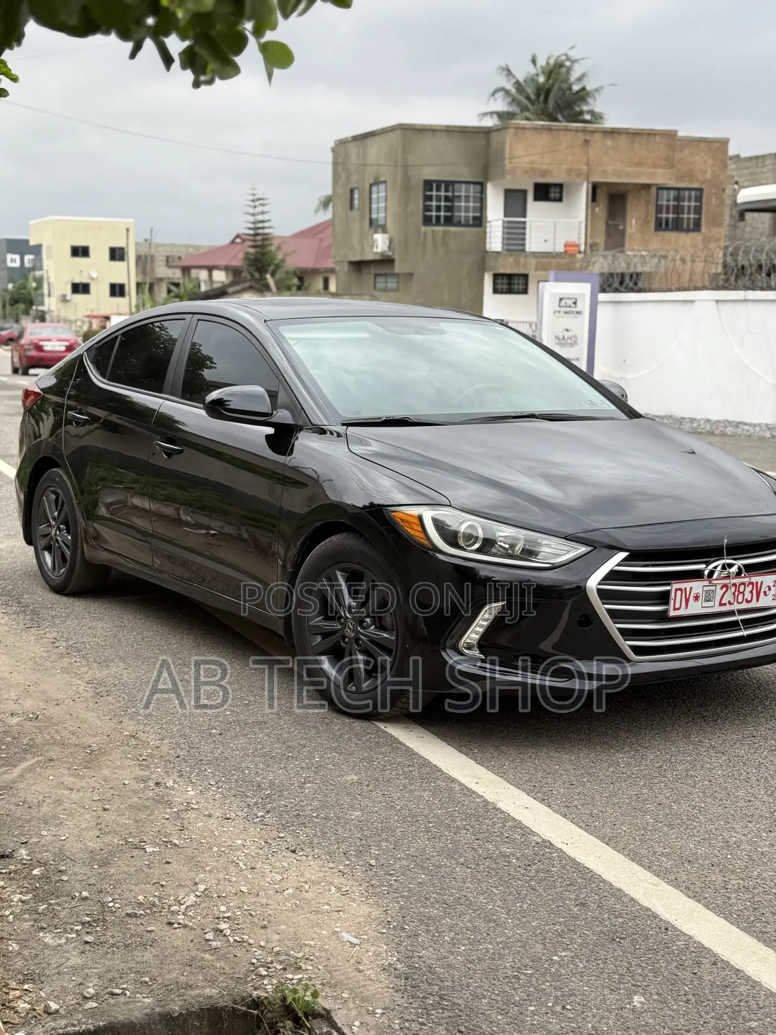 Hyundai Elantra Sport Sedan FWD (1.6L 4cyl 6M) 2017 Black