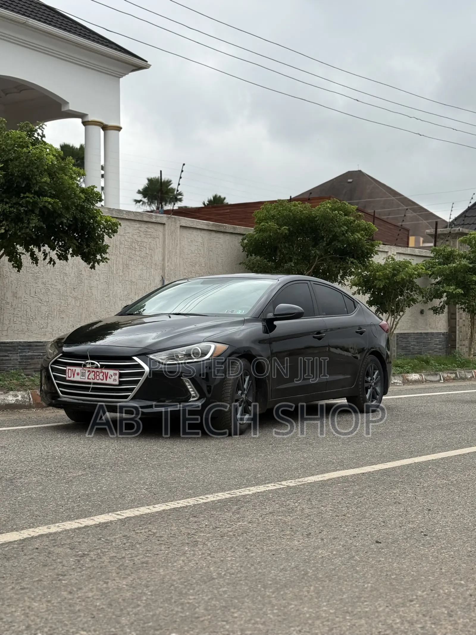 Hyundai Elantra Sport Sedan FWD (1.6L 4cyl 6M) 2017 Black