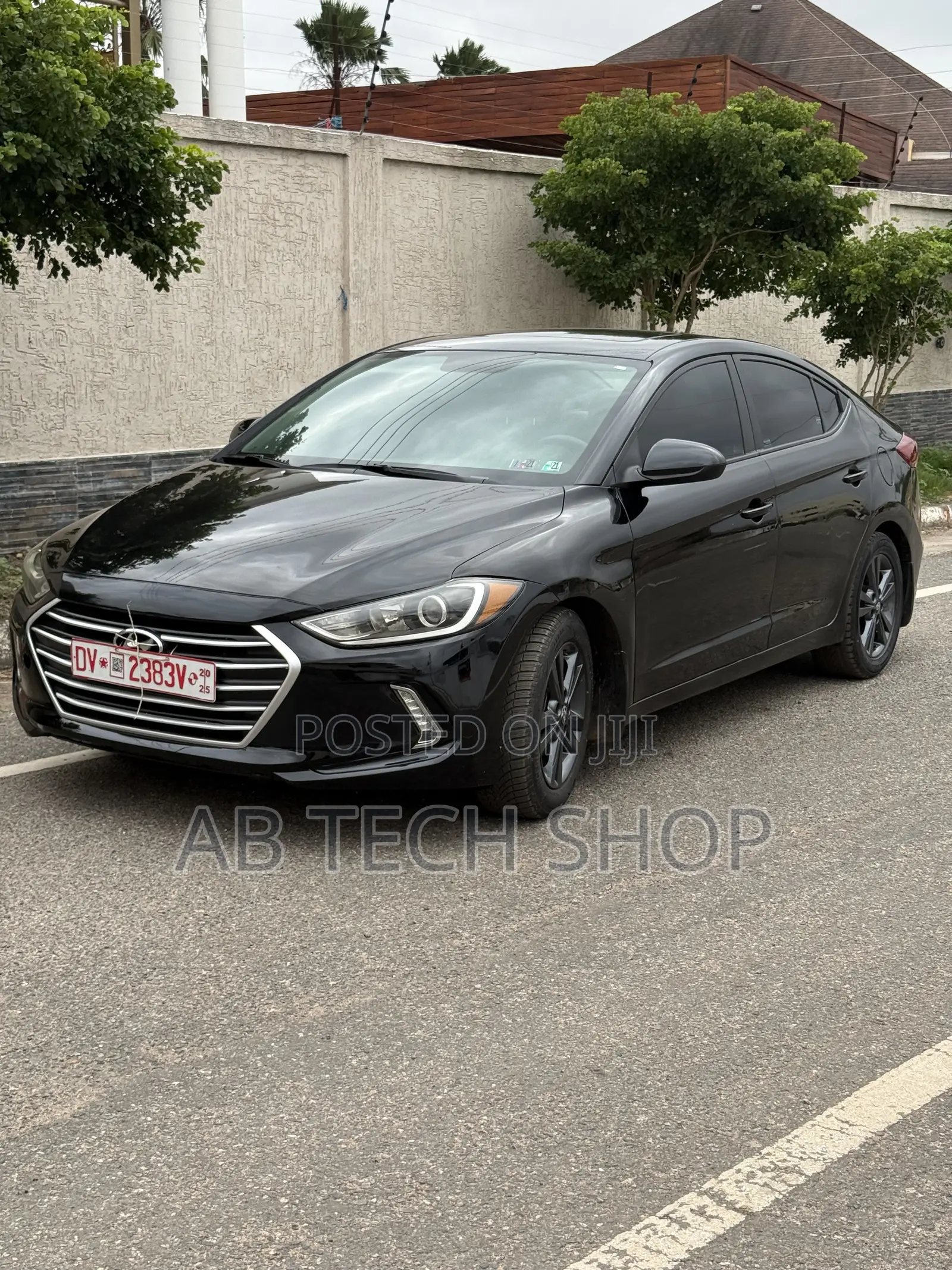 Hyundai Elantra Sport Sedan FWD (1.6L 4cyl 6M) 2017 Black