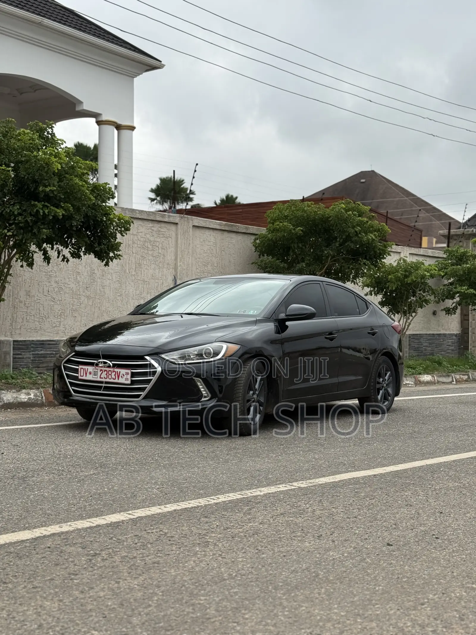 Hyundai Elantra Sport Sedan FWD (1.6L 4cyl 6M) 2017 Black
