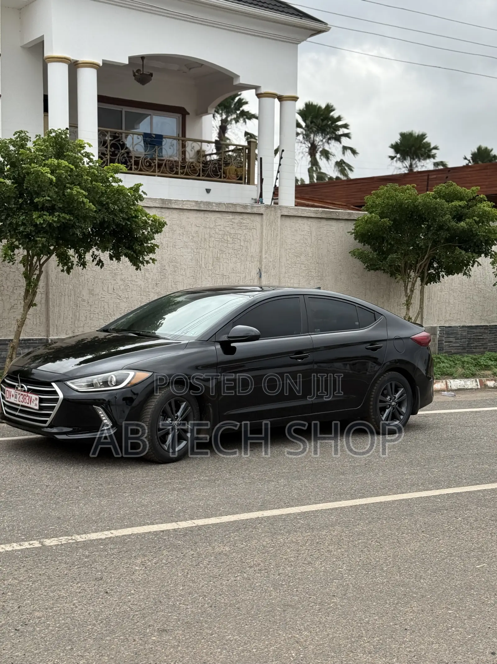 Hyundai Elantra Sport Sedan FWD (1.6L 4cyl 6M) 2017 Black