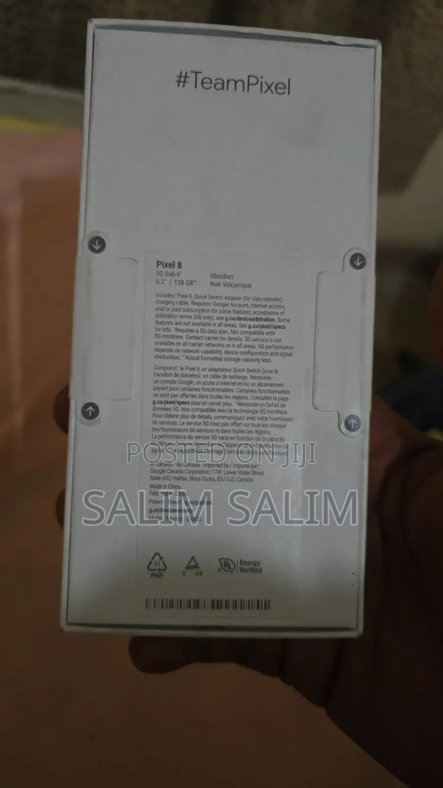 New Google Pixel 8 128 GB Black