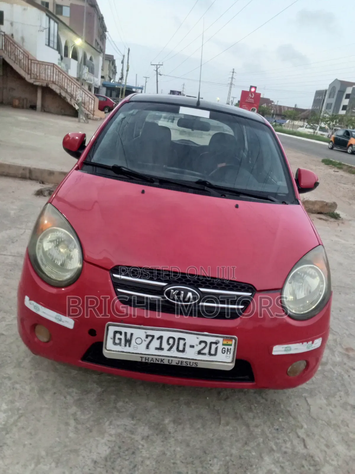 Kia Morning 2010 Red