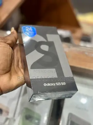 New Samsung Galaxy S21 5G 256 GB Black
