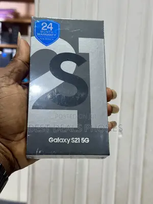 New Samsung Galaxy S21 5G 256 GB Silver