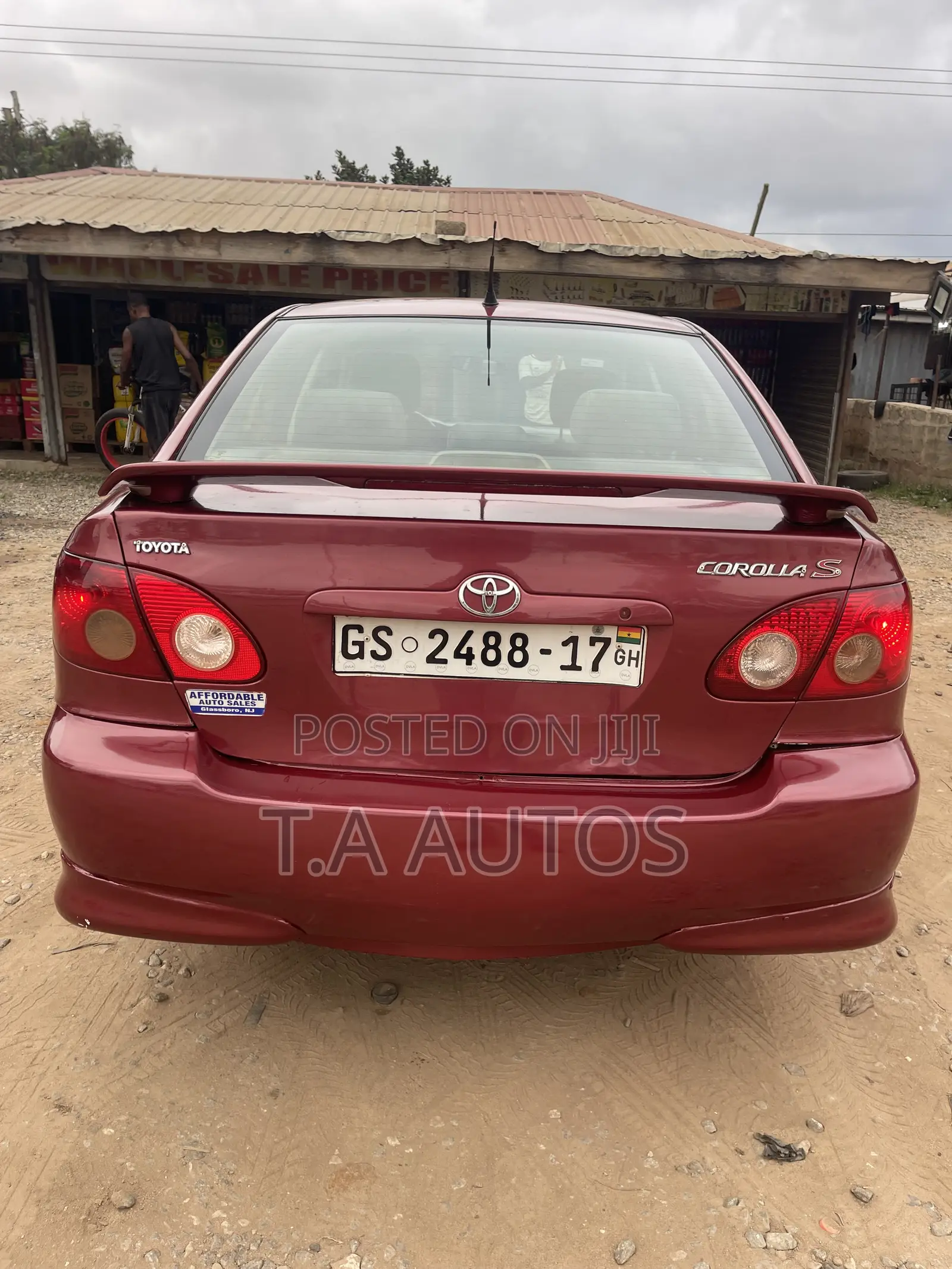 Toyota Corolla S 2007 Red