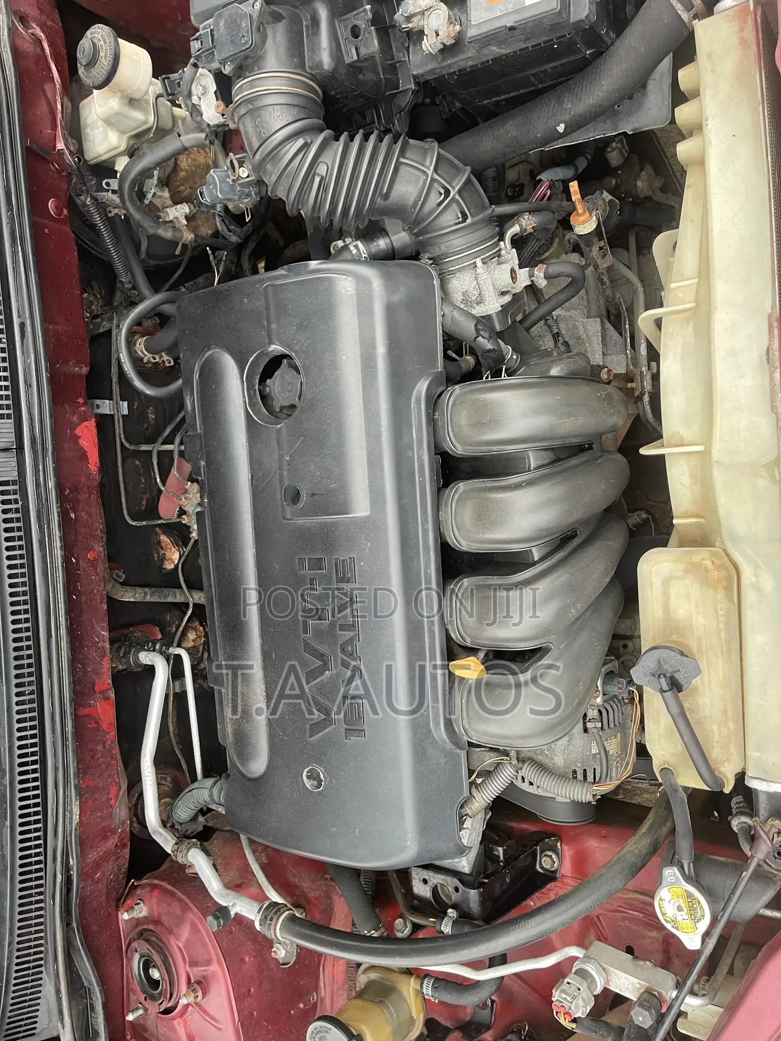 Toyota Corolla S 2007 Red