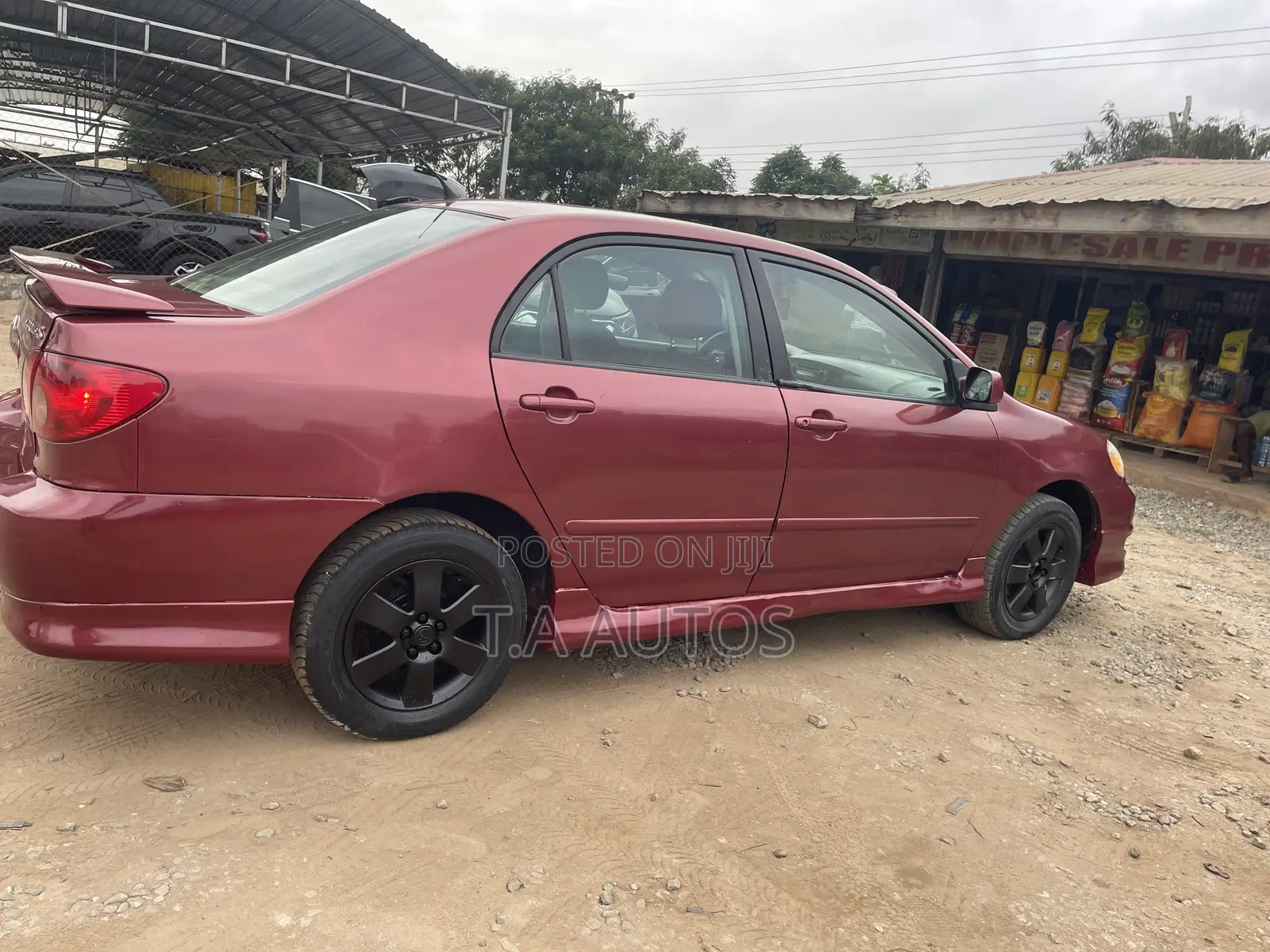 Toyota Corolla S 2007 Red
